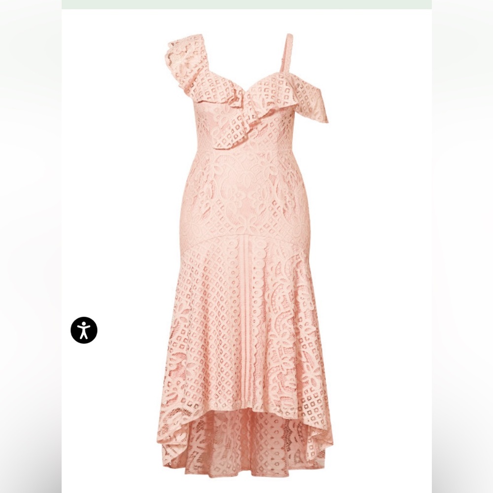 Femme Fatale Maxi Dress - blush